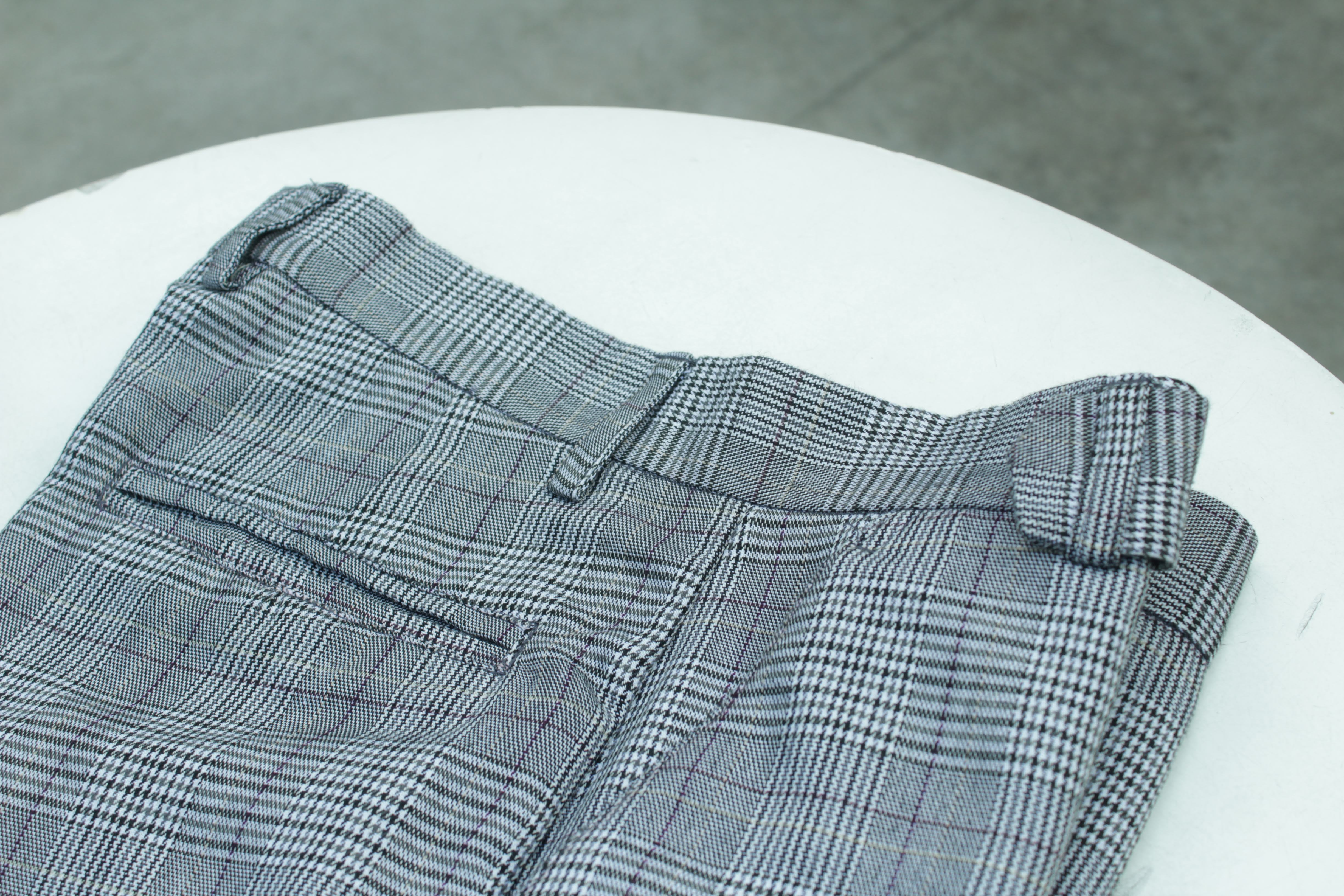 Celana semiwool slimfit